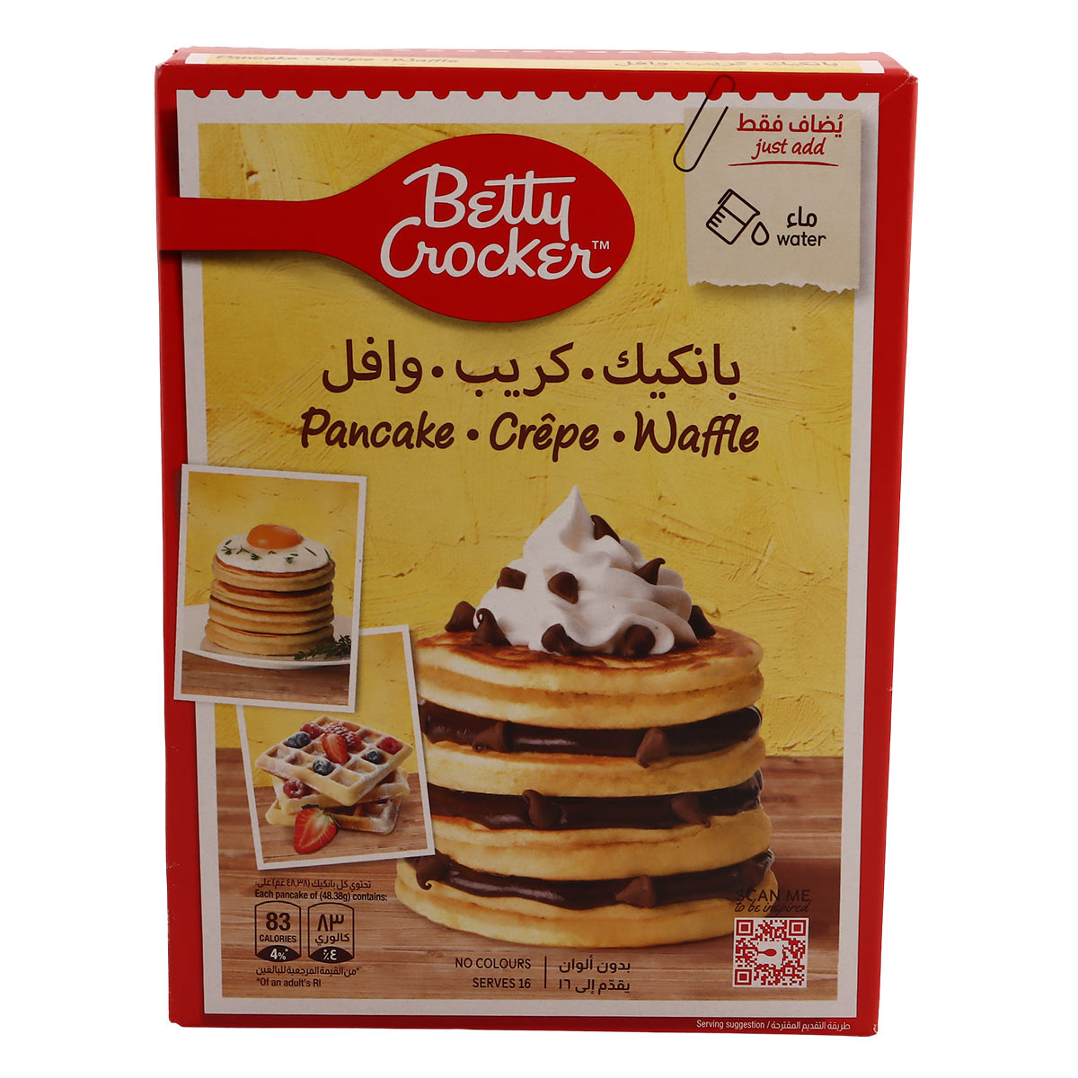 Betty Crocker Pancake Crepe Waffle Mix 360g