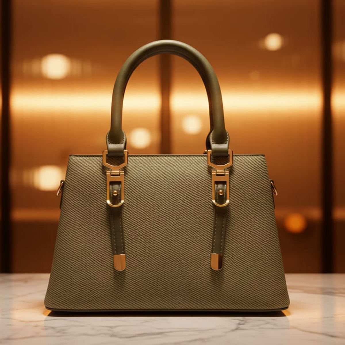 Ladies Hand Bag Soft Plain Medium