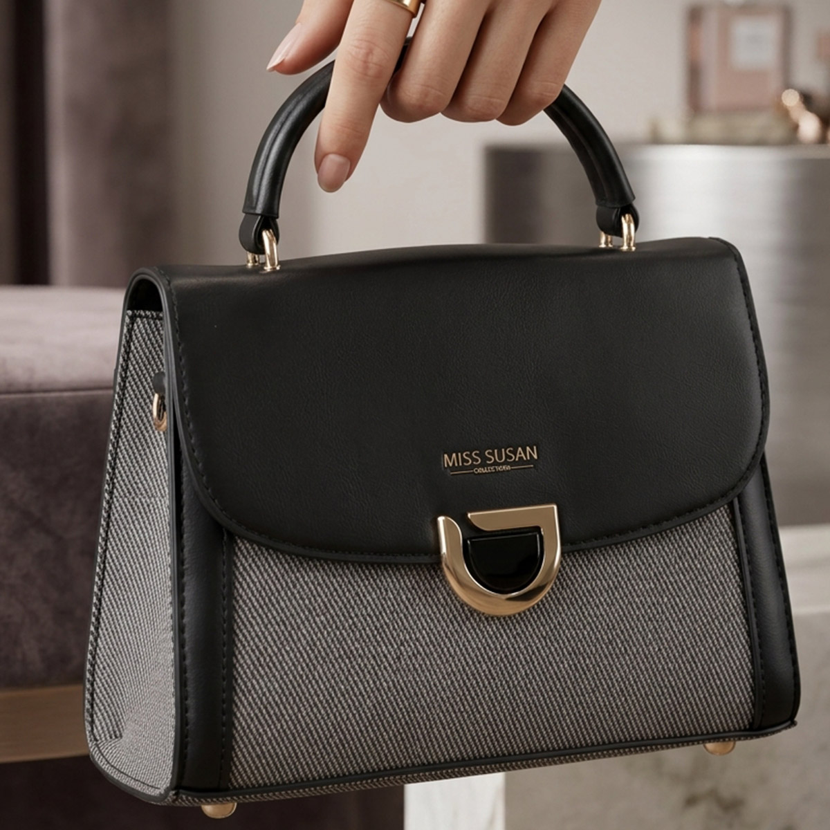 Ladies Bag Soft Plain