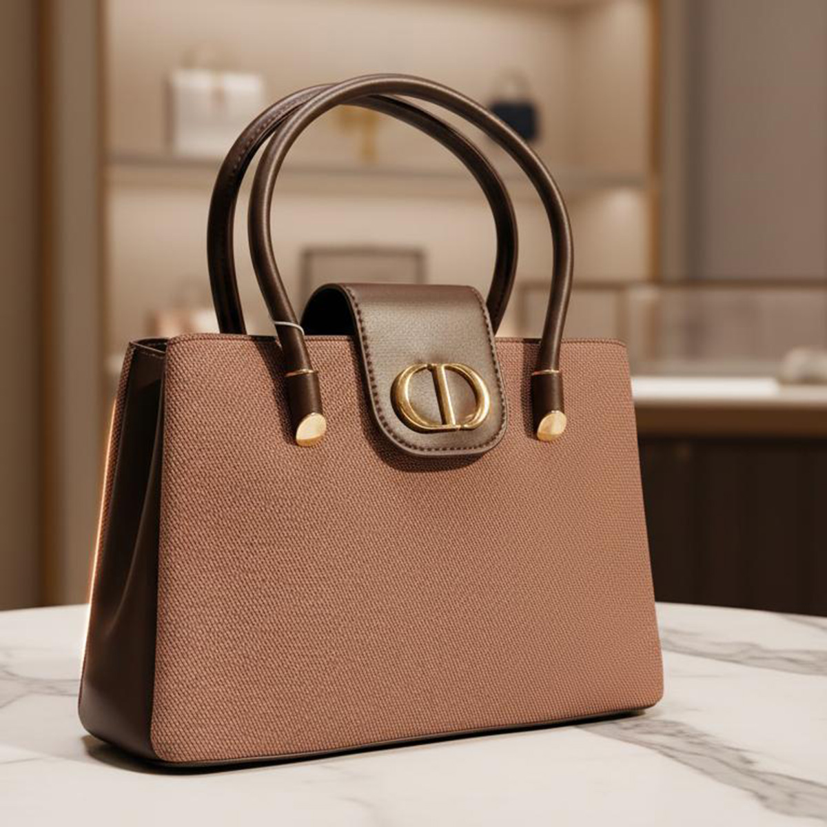 Ladies Hand Bag Soft Plain