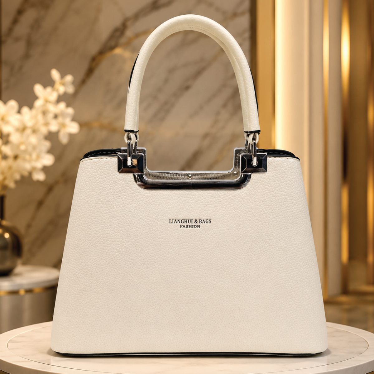 Ladies Soft Plain Hand Bag Shopping