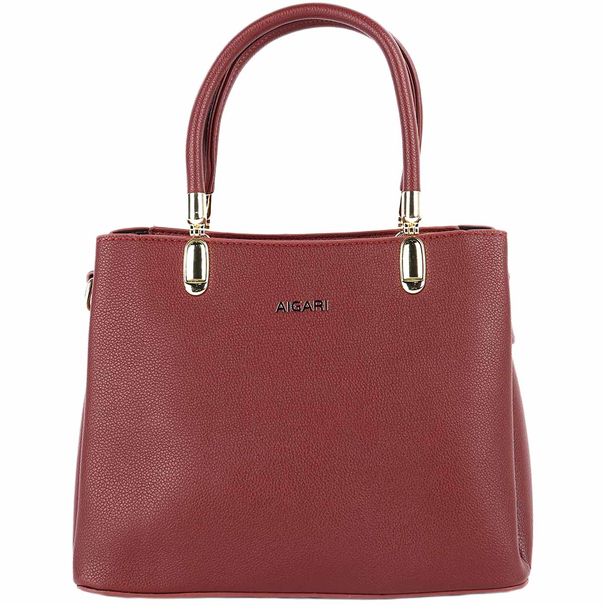 Ladies Bag Plain Maron