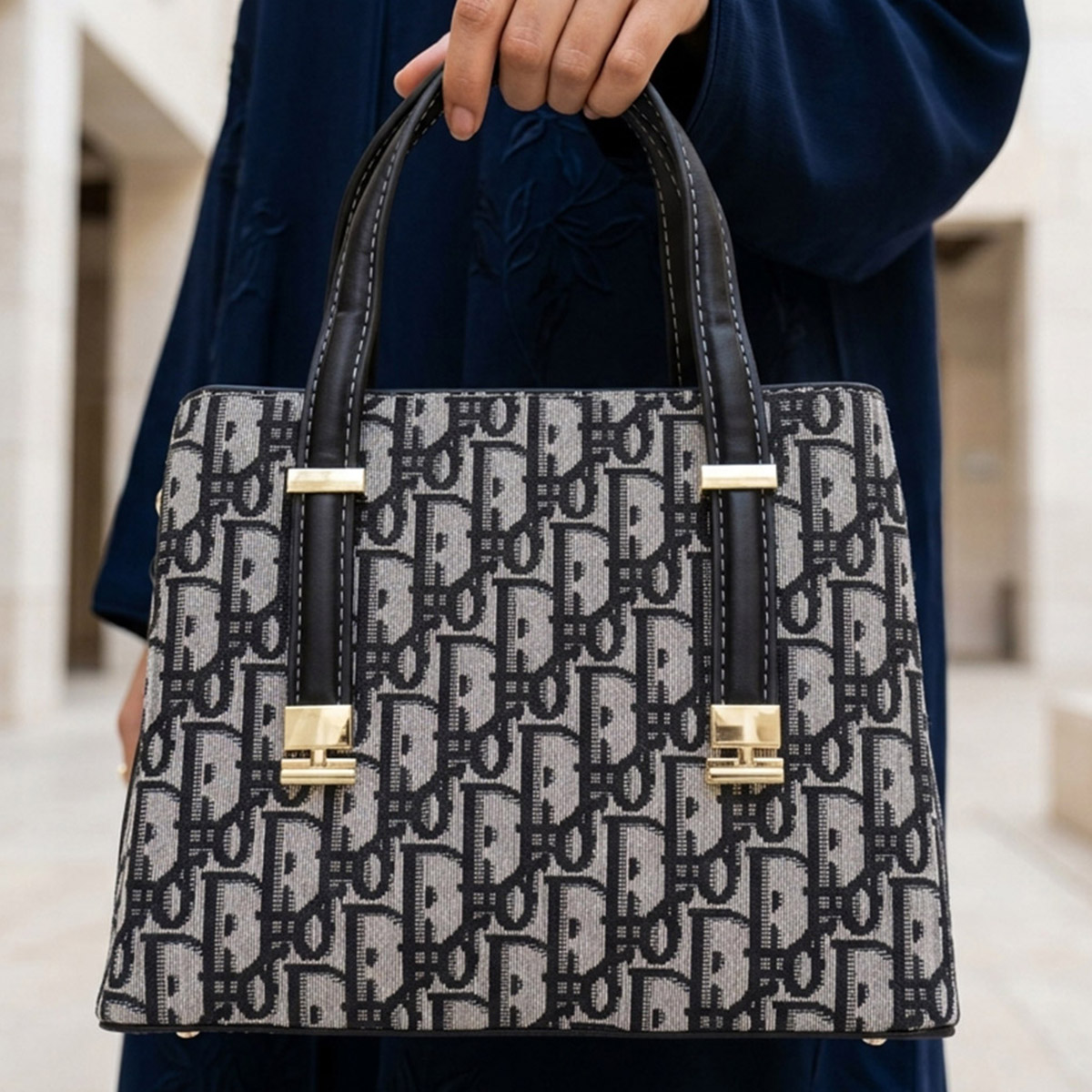 Ladies Bag Soft Printed Medium