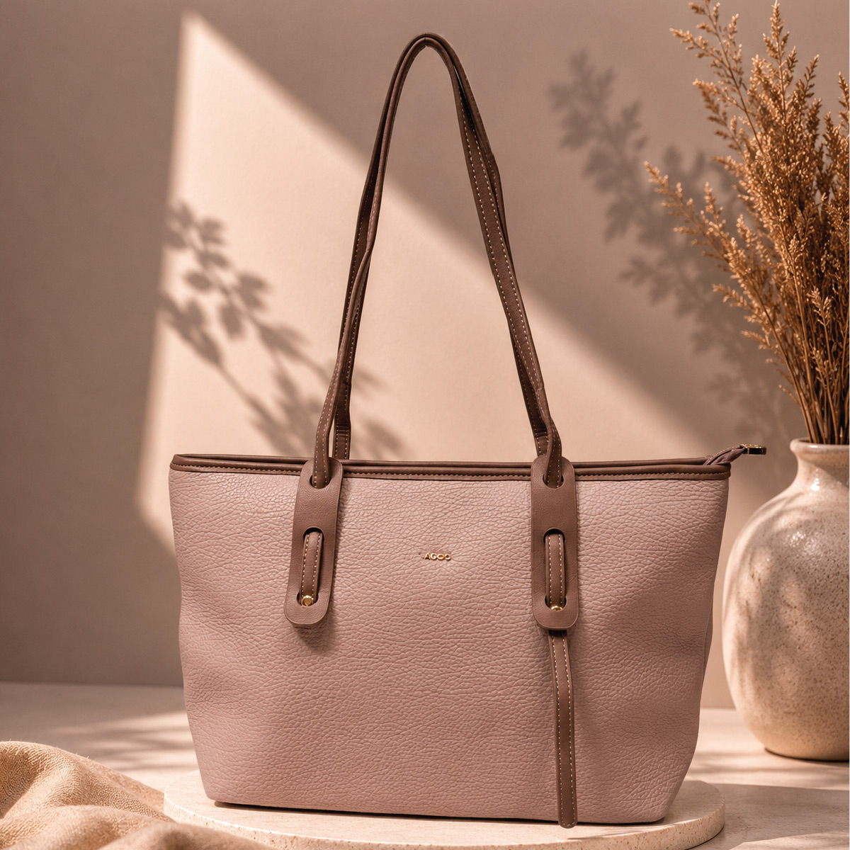 Ladies Bag Soft Plain Large