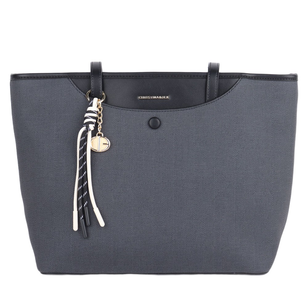 Christina & Olk Large Tote Bag Herringbone Pattern Design | Women | Women Bags | Tote Bags Christina & Olk Large Tote Bag Herringbone Pattern Design | Women | Women Bags | Tote Bags