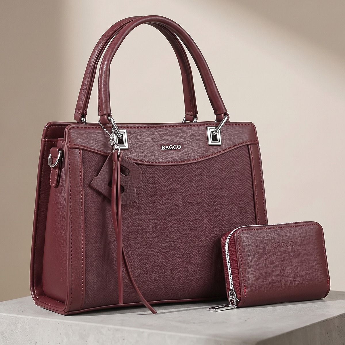Bagco Ladies Handbag and Wallet Set