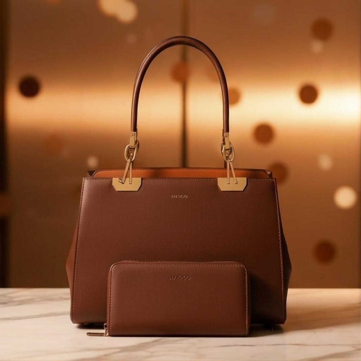 Plain Ladies Bags 2 Piece Set