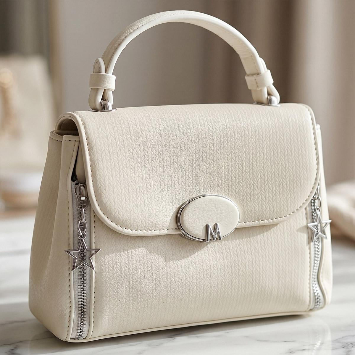 Ladies Plain Handbag