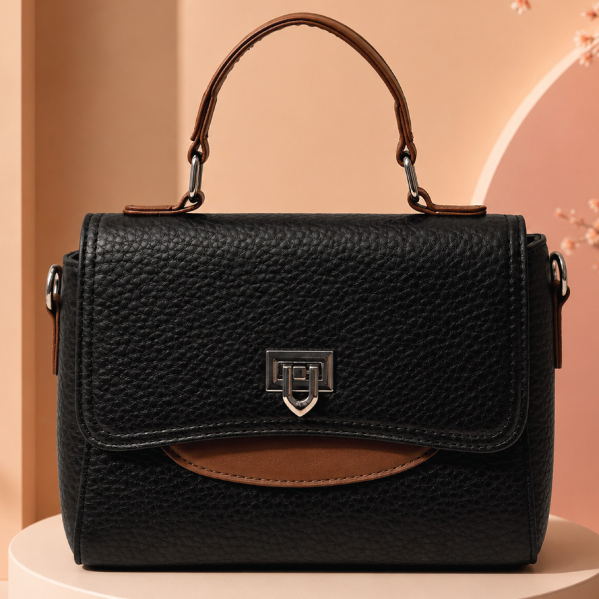 Ladies Side Bag Black