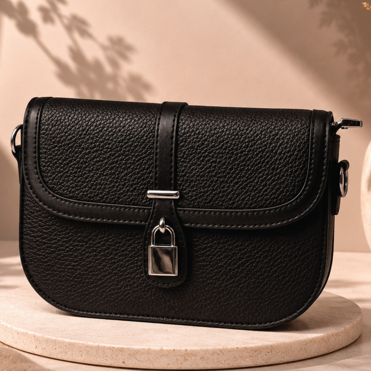 Ladies Side Bag Black