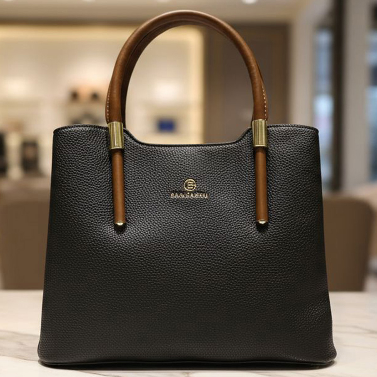 Ladies Soft Plain Handbag
