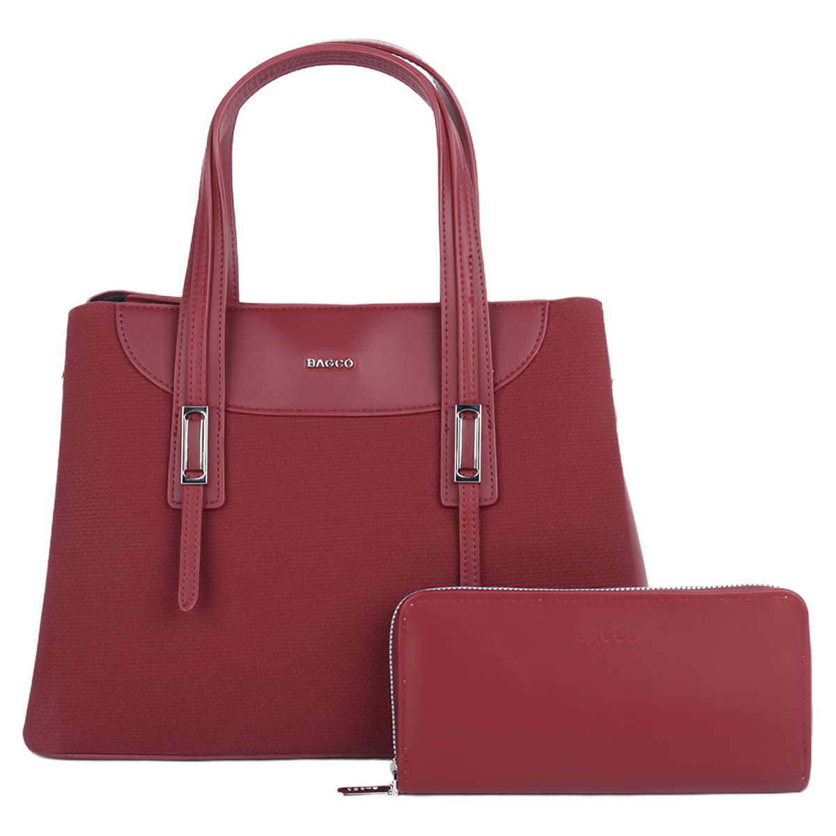 Bagco Handbag and Wallet Set Wine Red | Women | Women Bags | Hand Bags Bagco Handbag and Wallet Set Wine Red | Women | Women Bags | Hand Bags