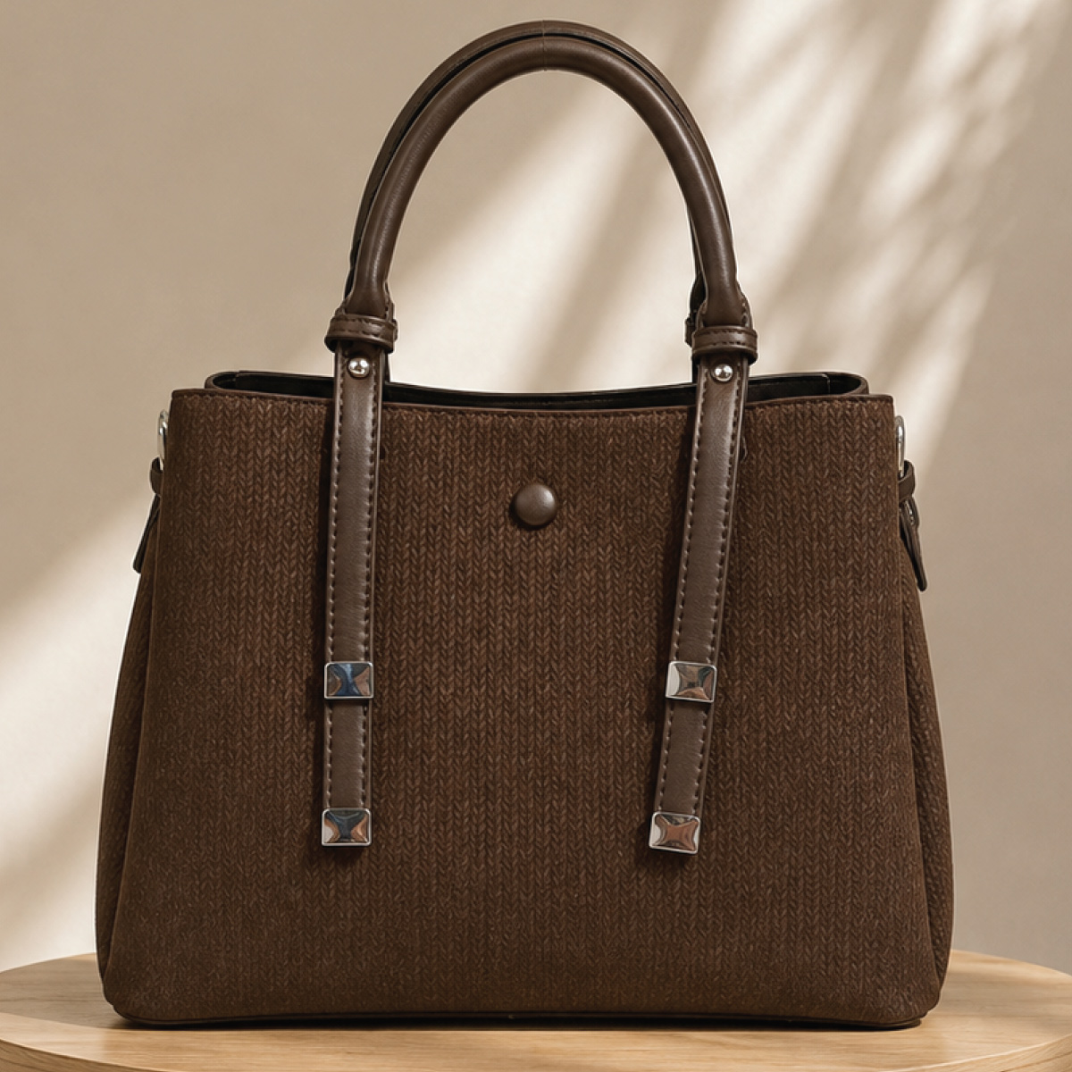 Ladies Soft Plain Hand Bag