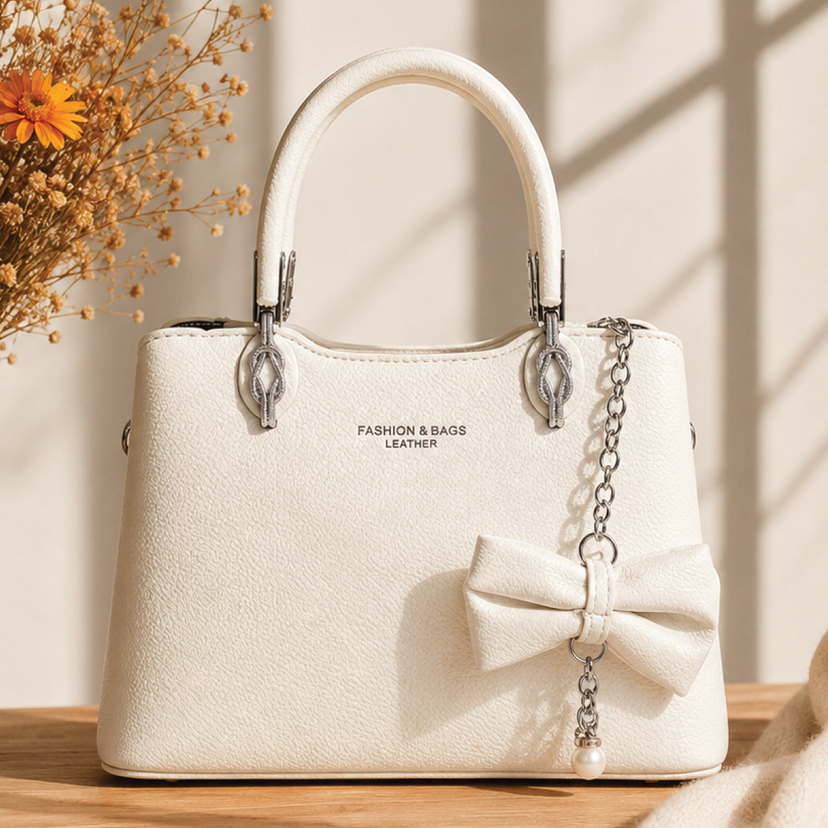 Ladies Soft Plain Bag Hand Small