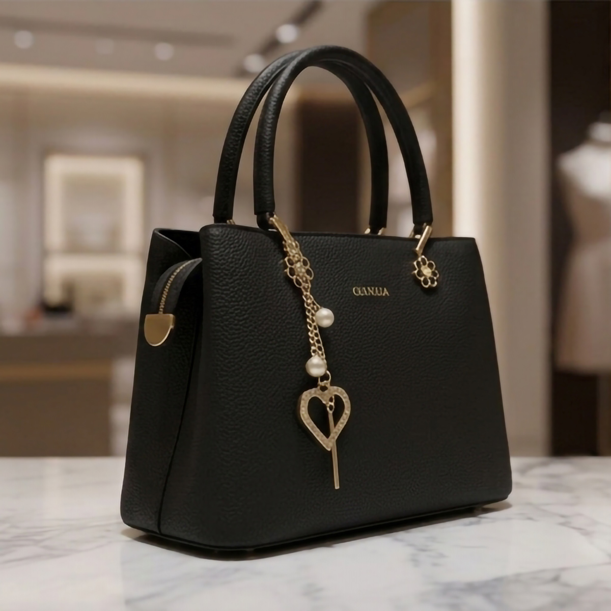 Plain Soft Ladies Bag