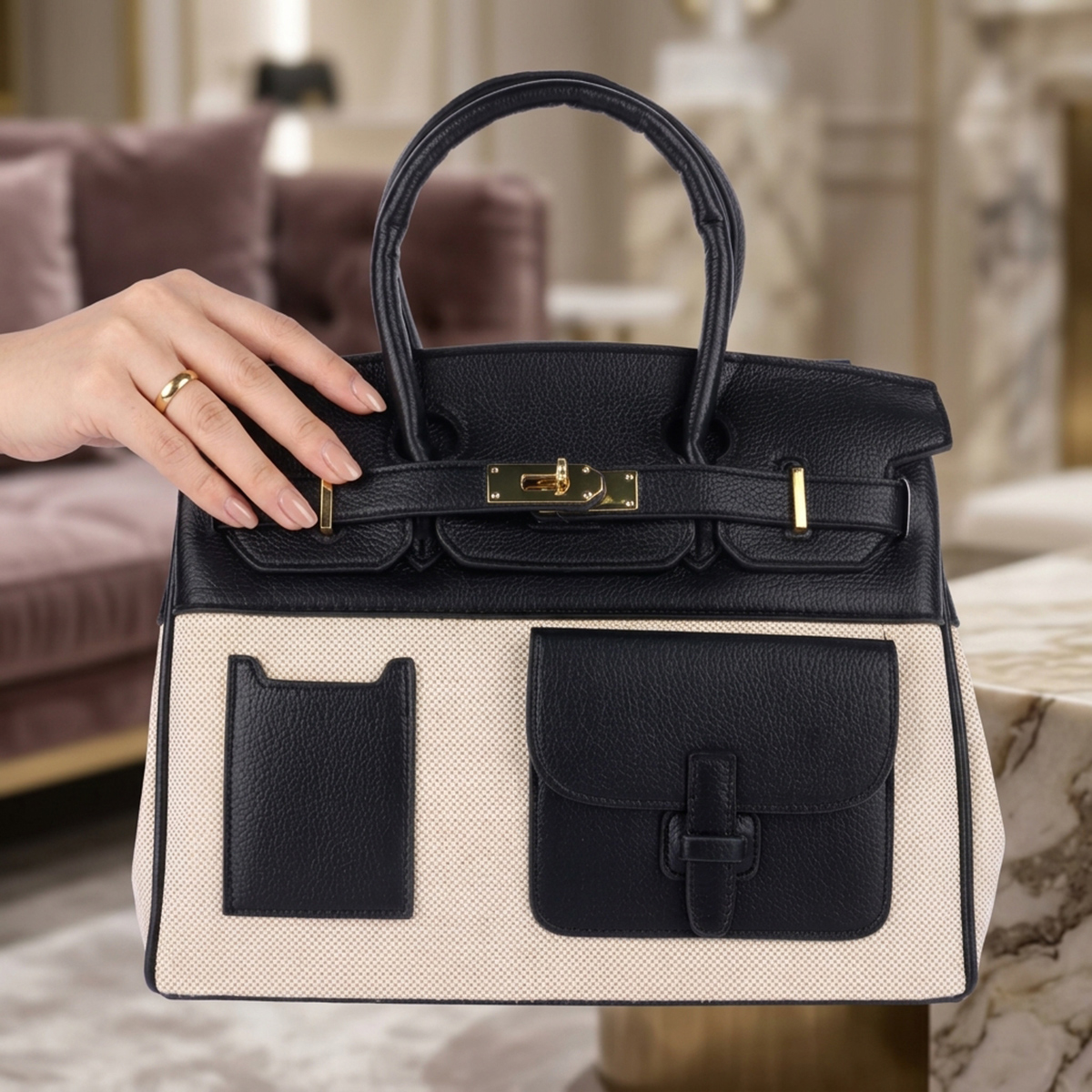 Ladies Bag Soft Plain