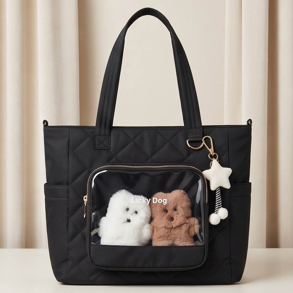Ladies Shopping Tote Handbag