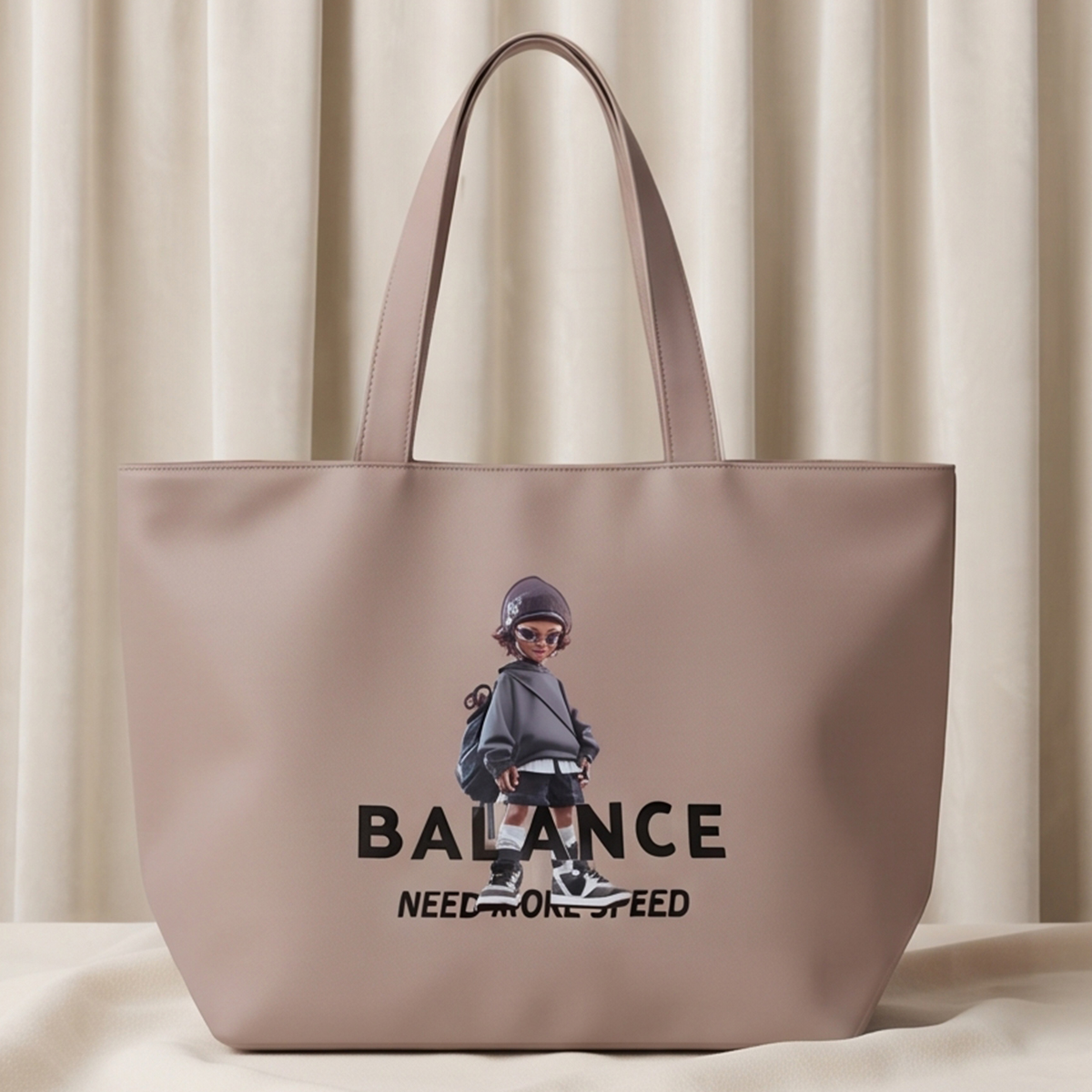 Ladies Shopping Tote Handbag