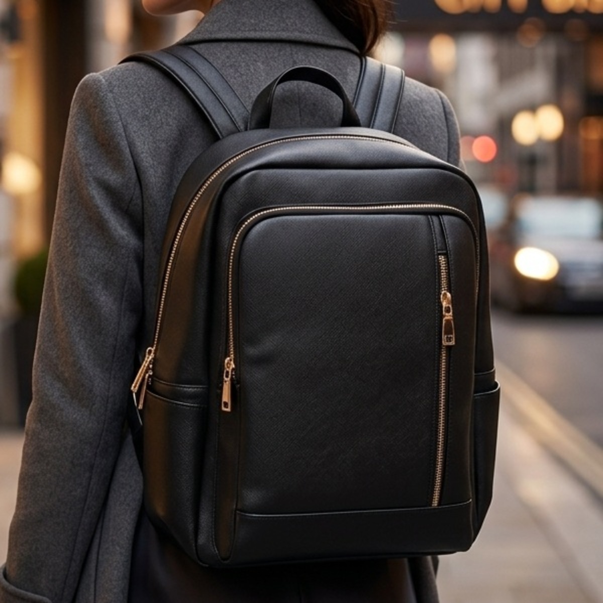 Backpack Bag Leather