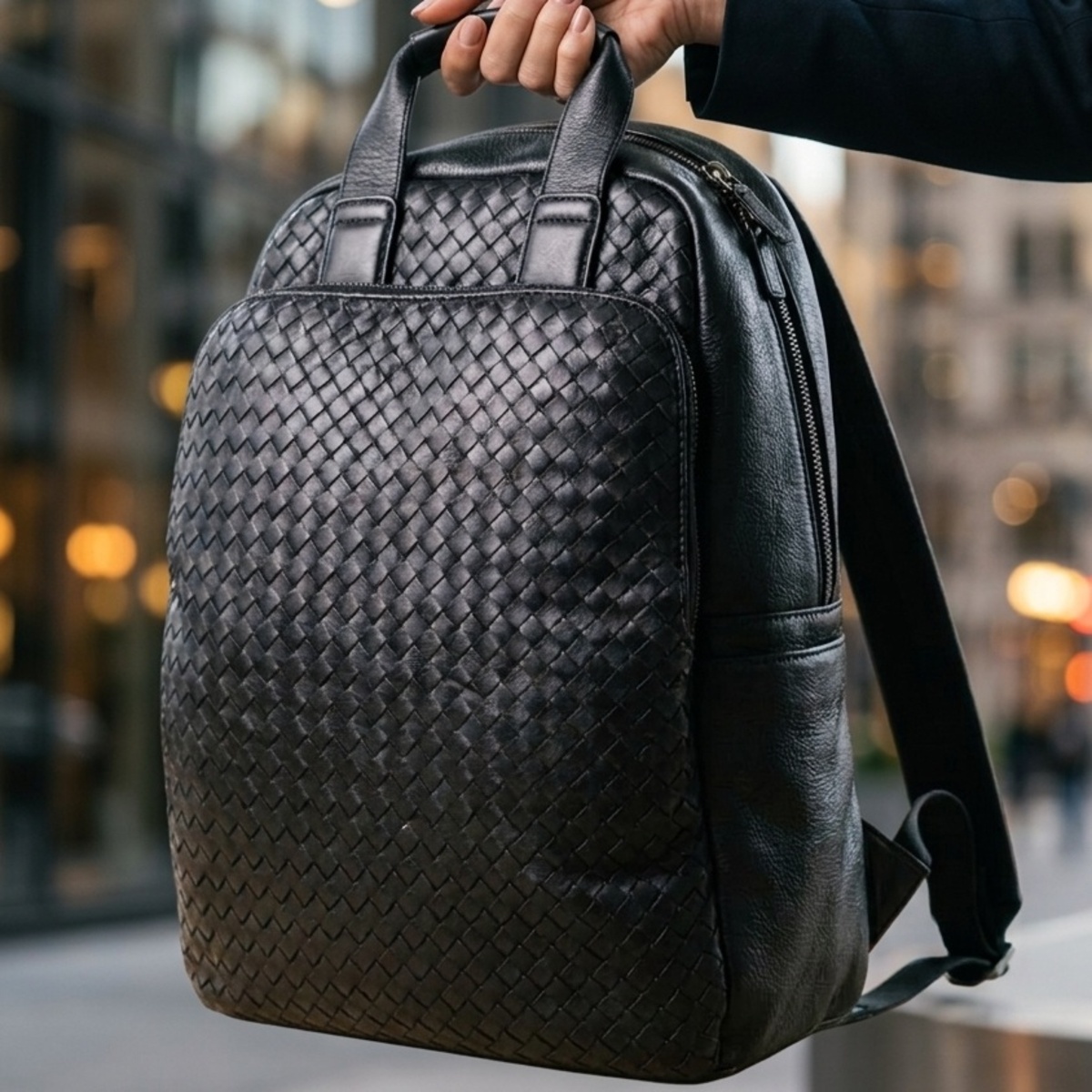 Backpack Bag Leather