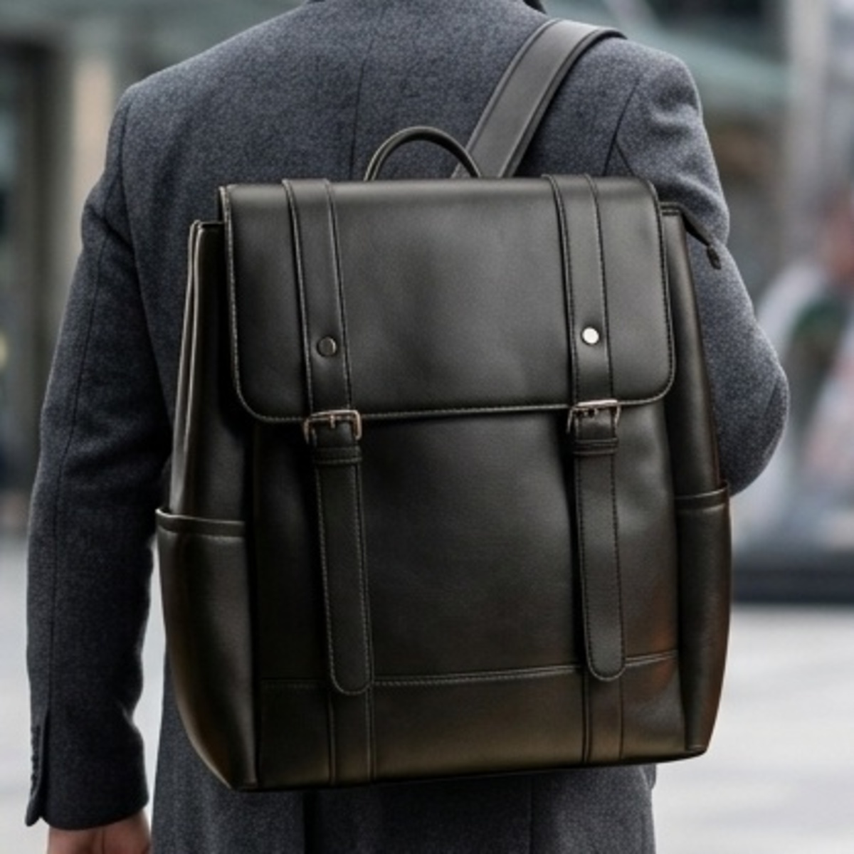 Backpack Bag Leather