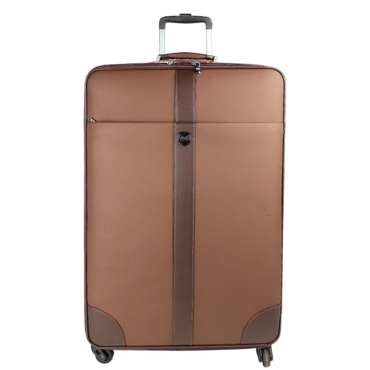 Trolley Bag Leather 24 Inch