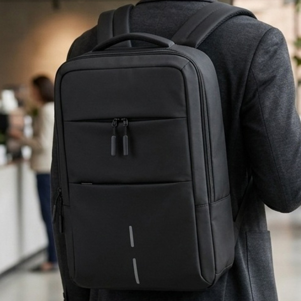 Sleek Backpack Bag Black