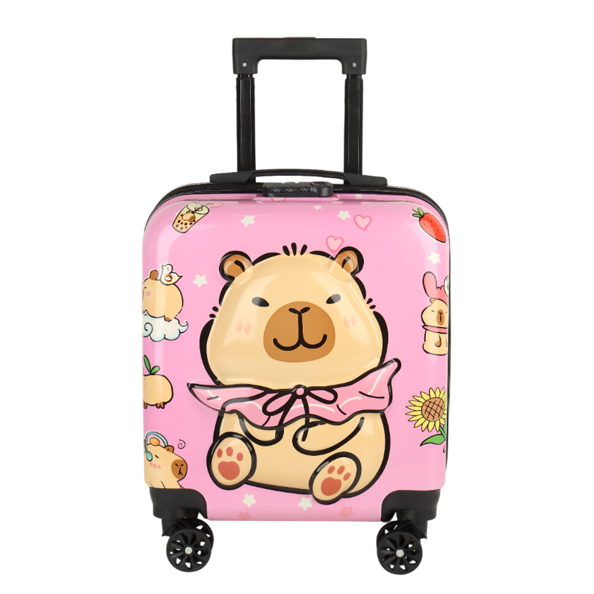 Kids Trolley Bag Printed
