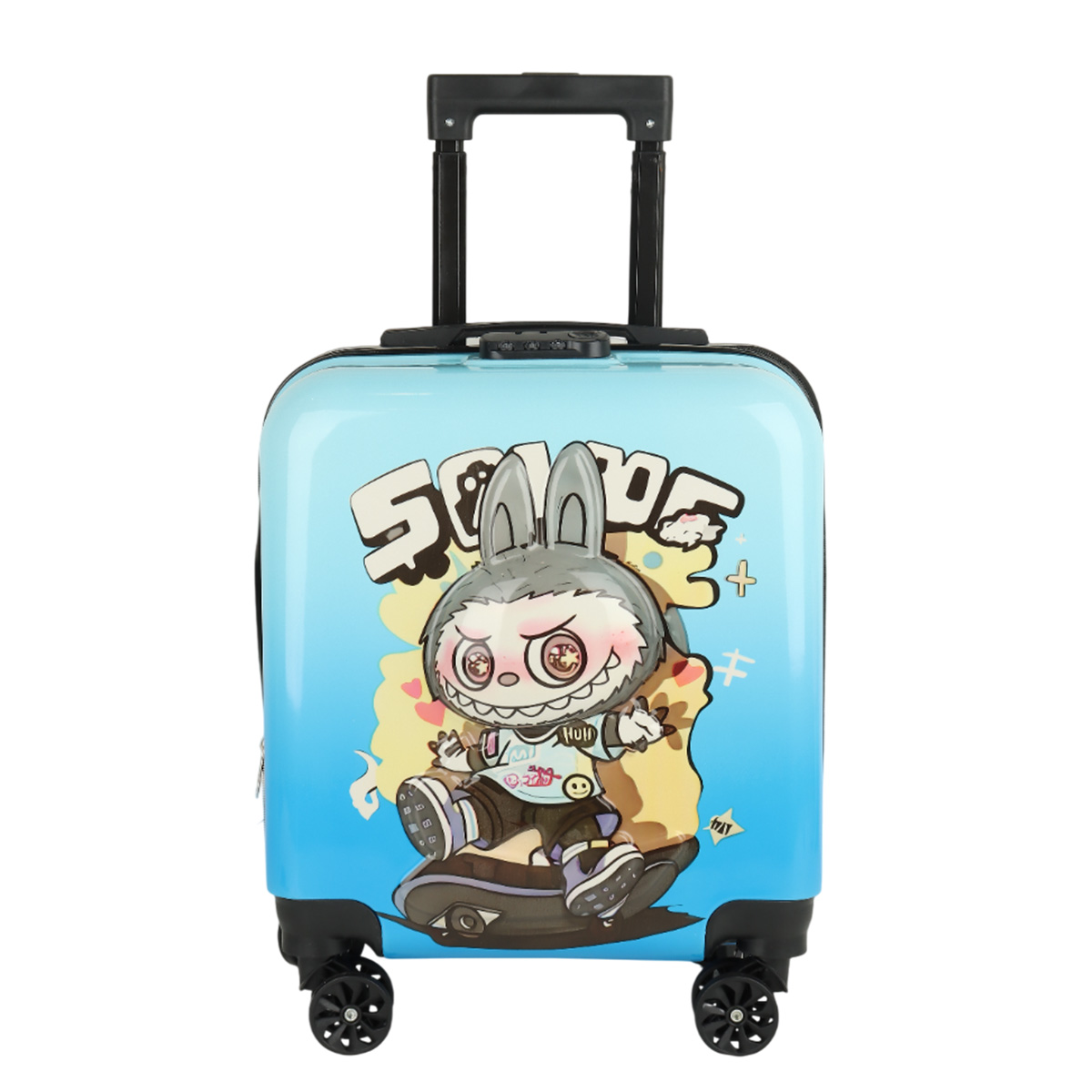 Kids Trolley Bag Printed