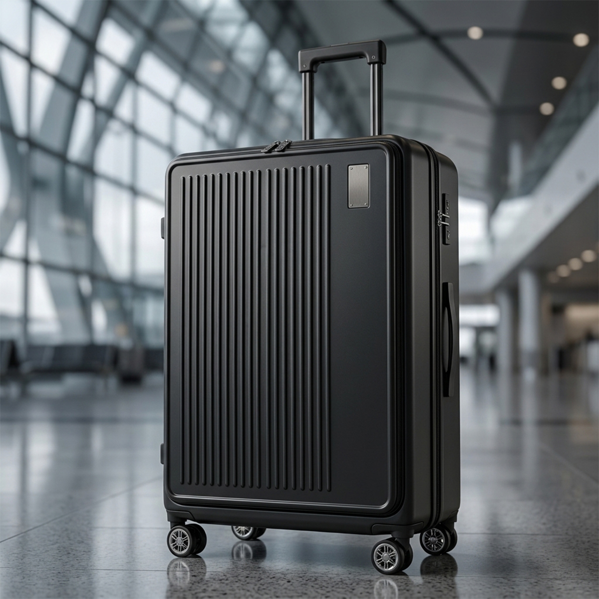 Hard Plain Trolley Bag