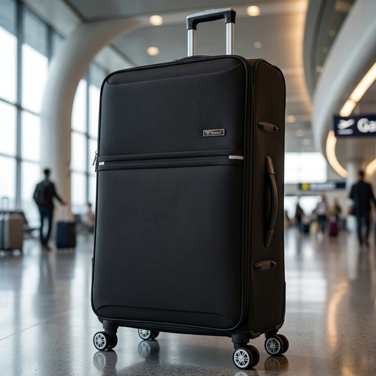Soft Plain Trolley Bag A11