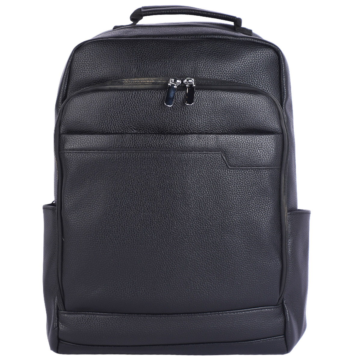 Backpack Bag Leather Black 45x30x15cm