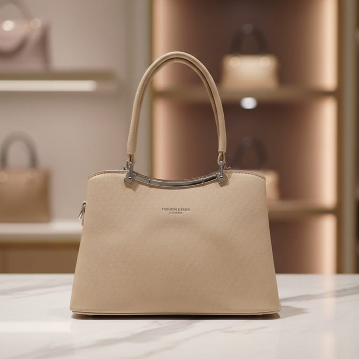 Ladies Hand Bag Soft Plain