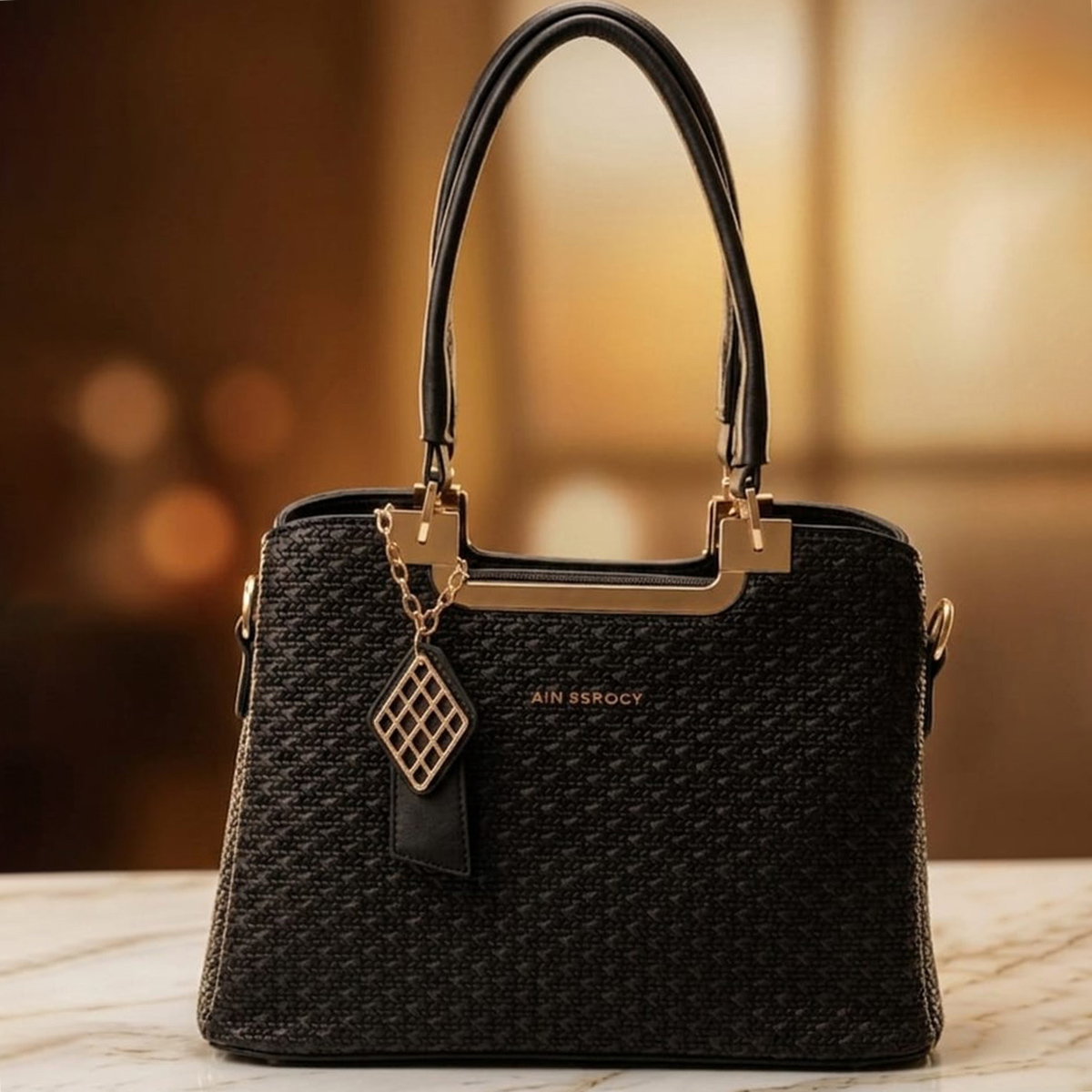 Ladies Hand Bag Soft Plain