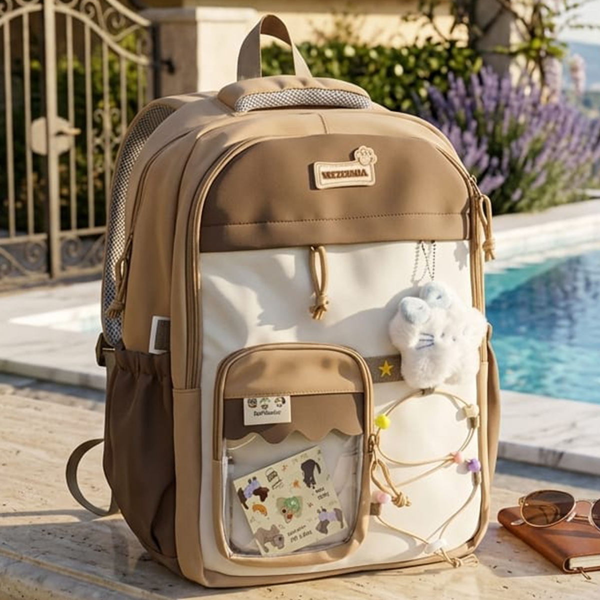 Girls Fabric Backpack