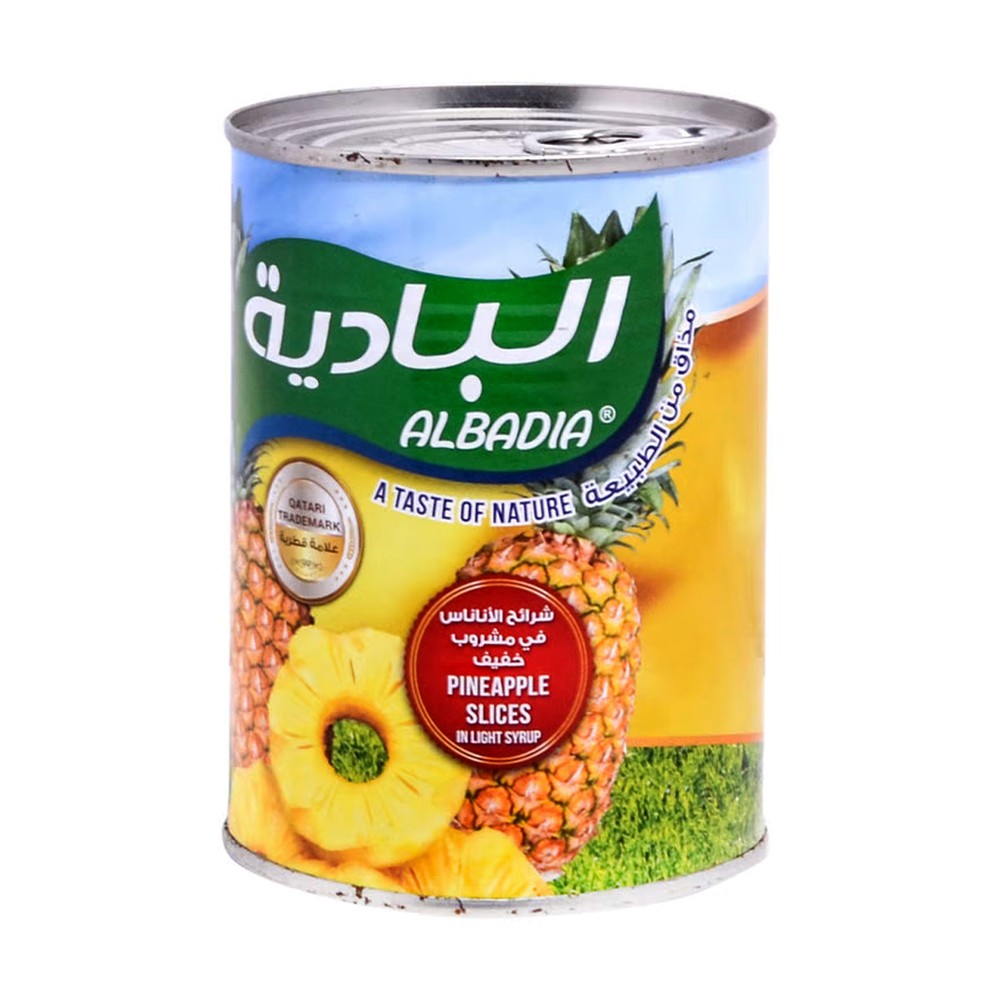 شرائح أناناس البادية في شراب خفيف 565 غرام