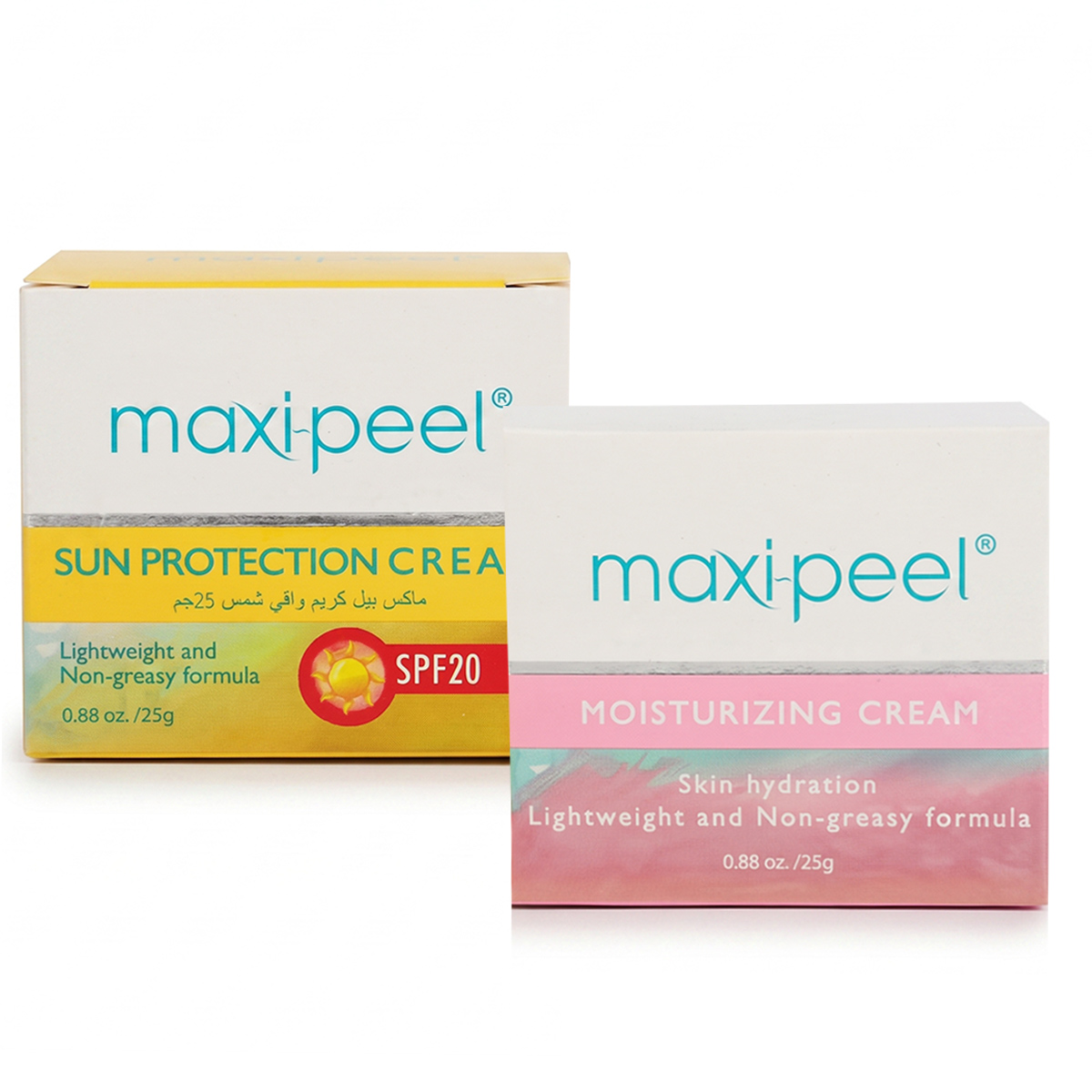 Maxi-Peel Sun Protection Cream Spf20 + Moisturizing 25g