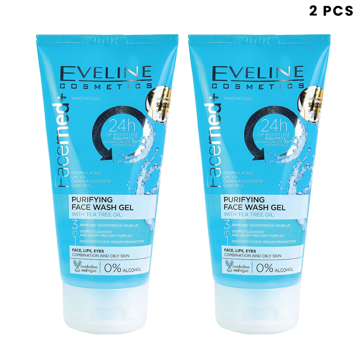 Eveline Facemed & Purifying Face Wash Gel 150Ml