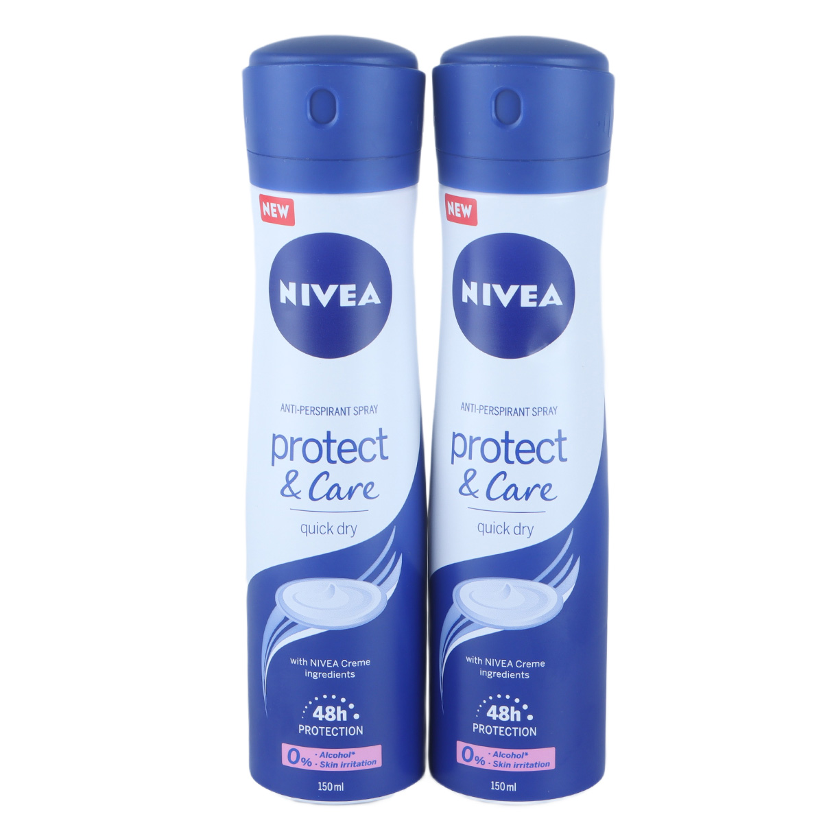 Nivea Protect & Care Deo Spray 2x150ml