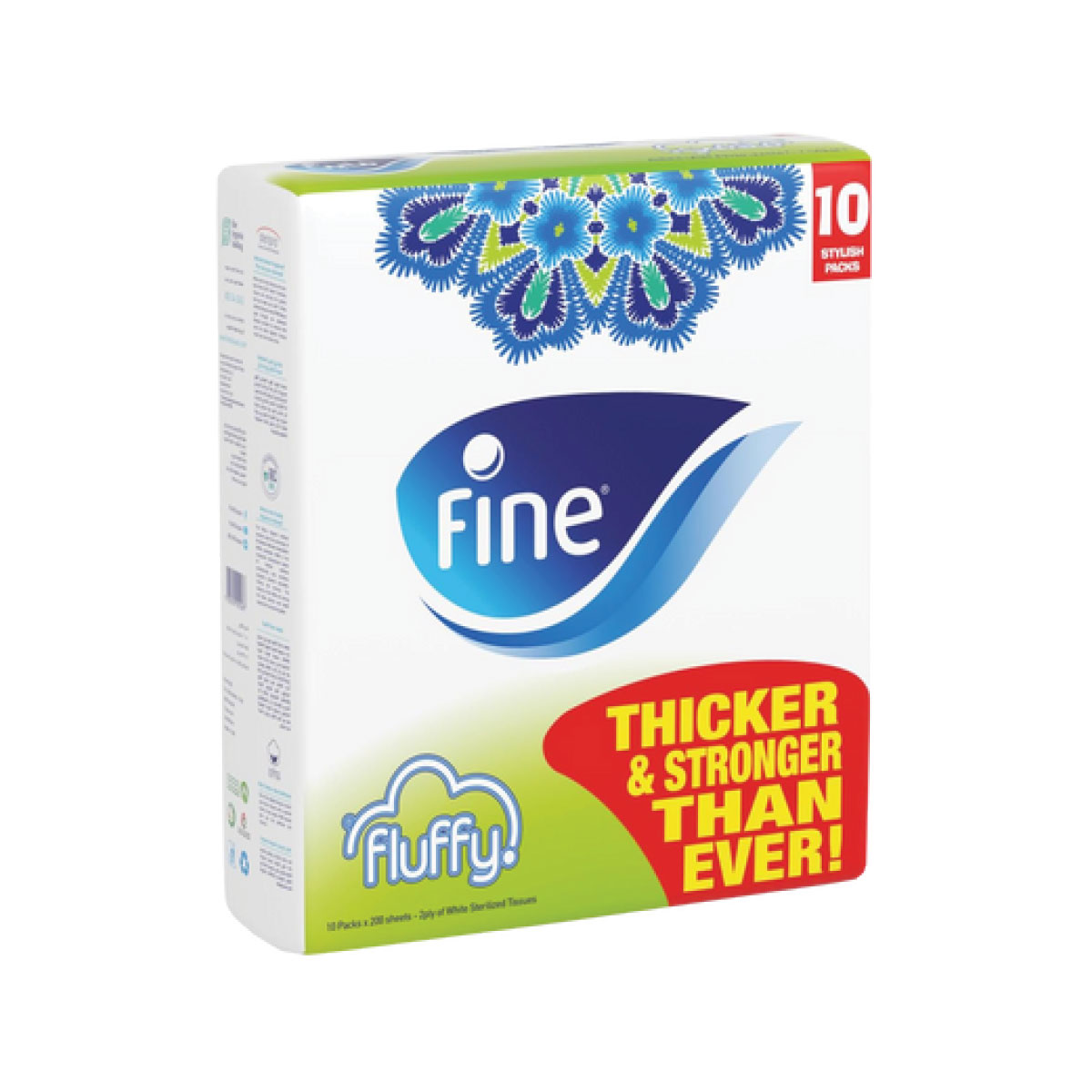 Fine Facial Tissue Fluffy 200's