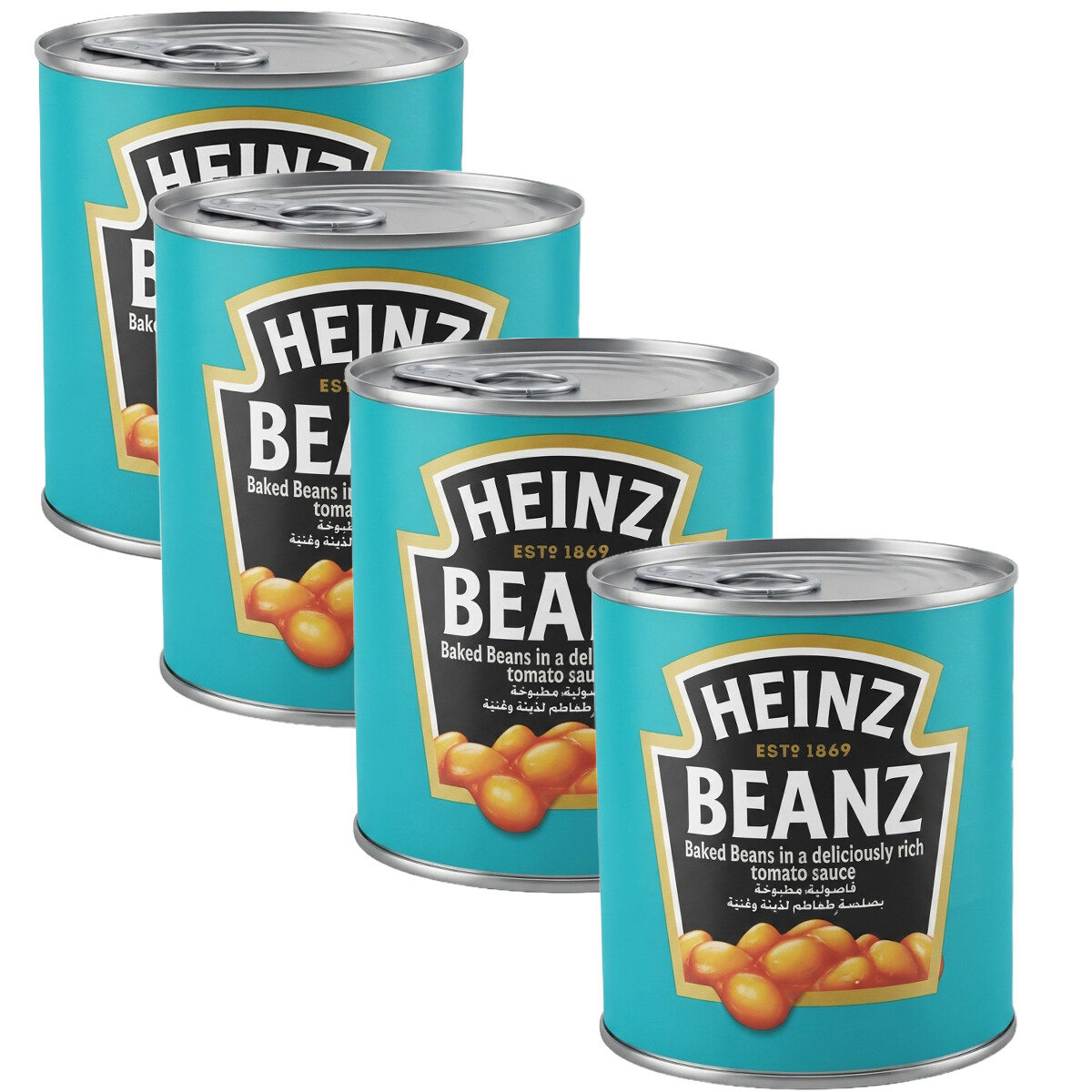 Heinz Baked Beans In a Deliciously Rich Tomato Sauce 4 x 200g