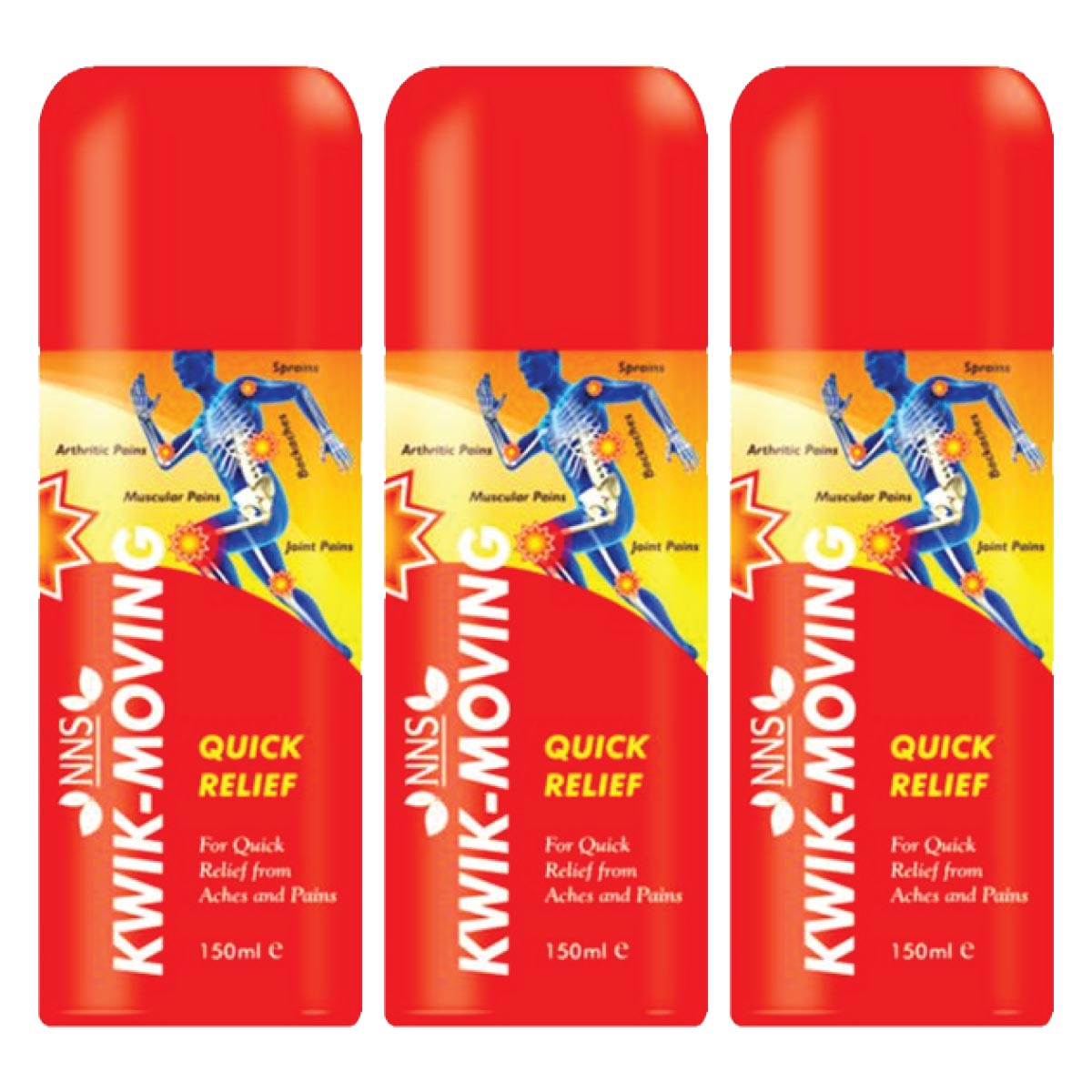 Kwik Mooving Aches & Pains Quick Relief Spray