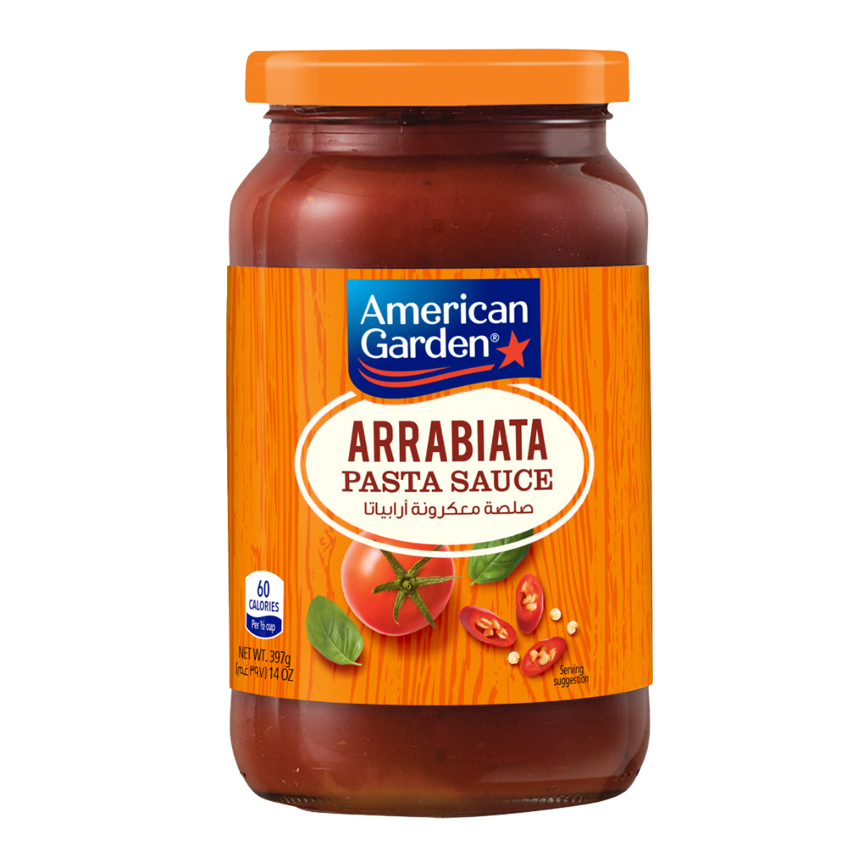 American Garden Arrabbiata Pasta Sauce 397g
