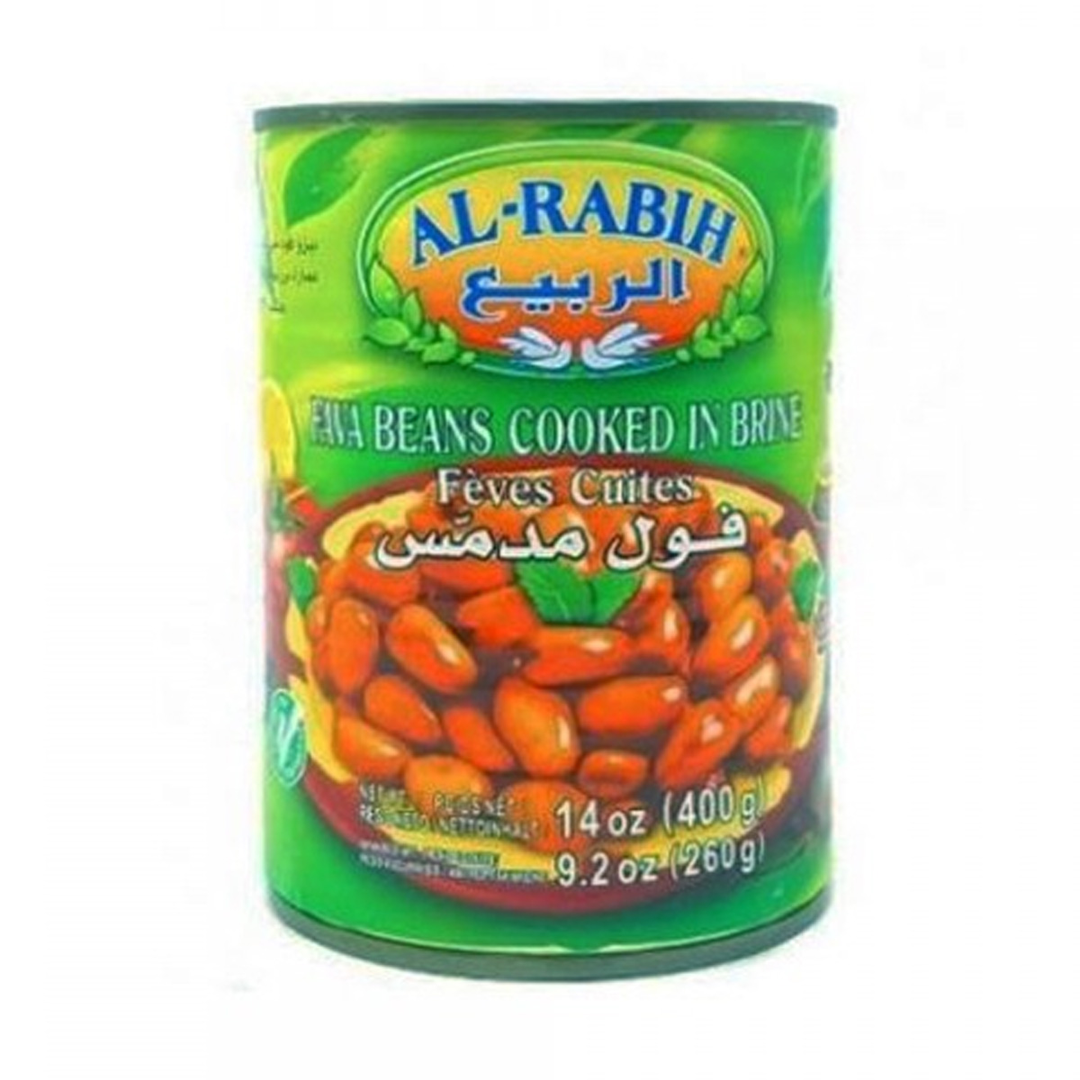 Al Rabih Fava Beans Cooked In Brine 400g