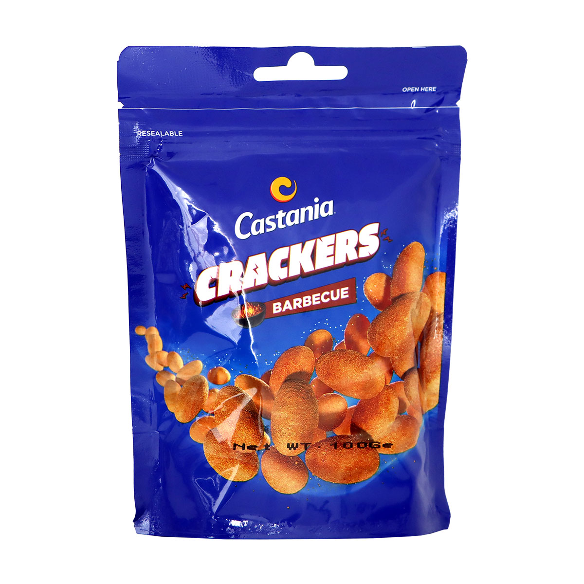 Castania Crackers Peanut Barbecue 100g