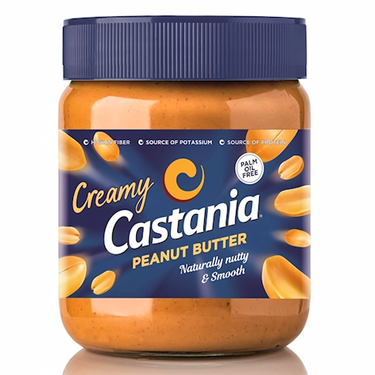 Creamy Castania Peanut Butter Creamy 360g