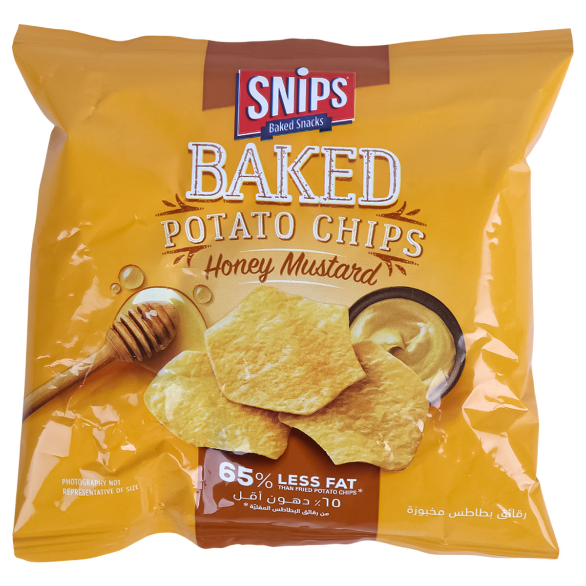 Snips Baked Potato Chips Honey Mustard 14g