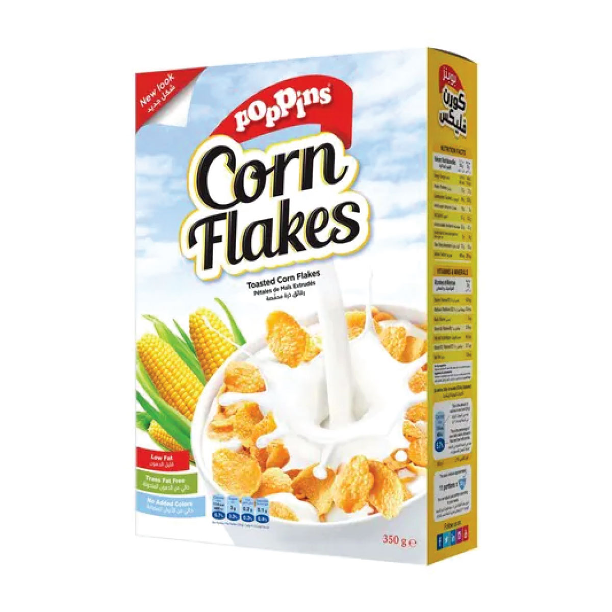 Poppins Corn Flakes 350g