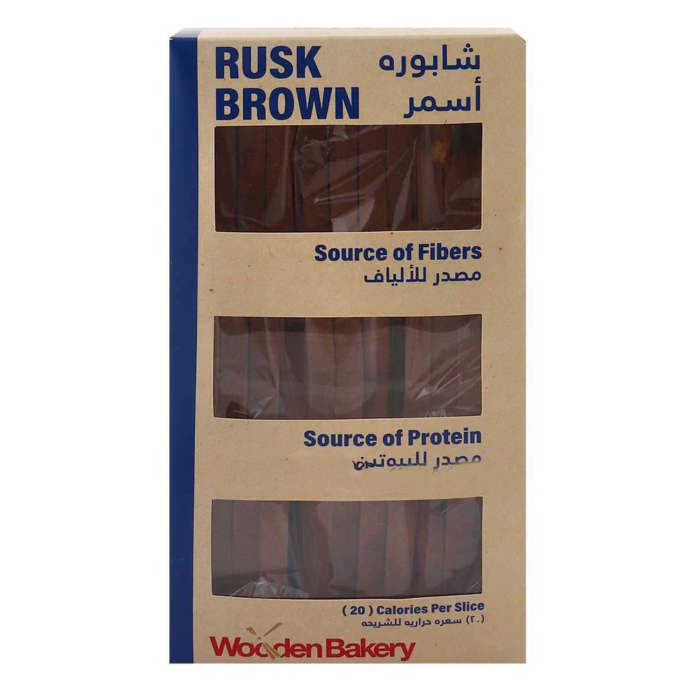 Wooden Bakery Brown Rusk 315g