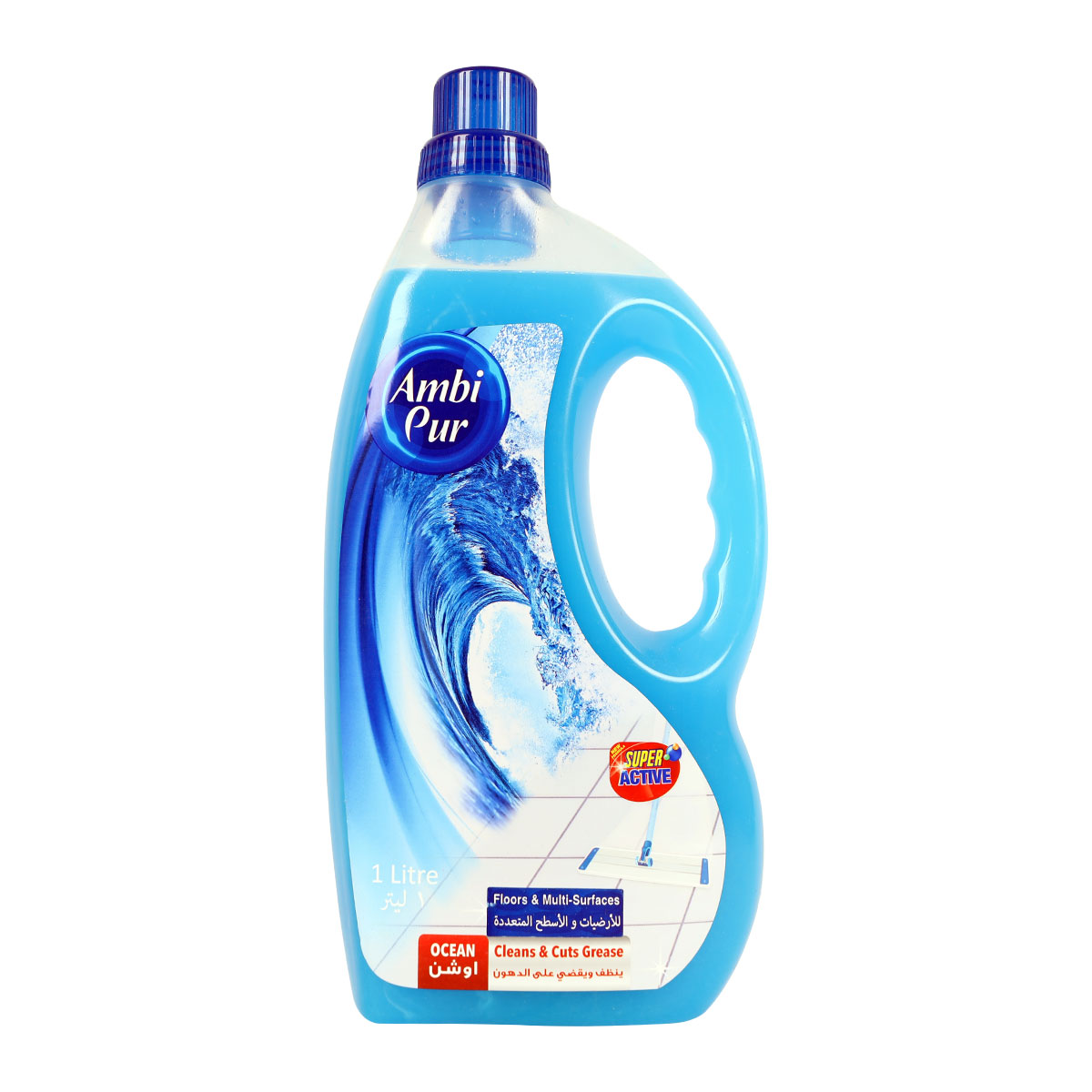 Ambi Pur Ocean Floors & Multi-Surfaces Fresh 1 Ltr